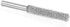 Kutzall Original Cylinder Rotary Burr, 1/8" Shaft, Coarse - Wood Carving Bit for Dremel, Foredom, DeWalt