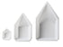 Pour Boat Weighing Dishes, Small-Sized, 14 mL Capacity, Disposable, White, Pack of 500 by Heathrow Scientific