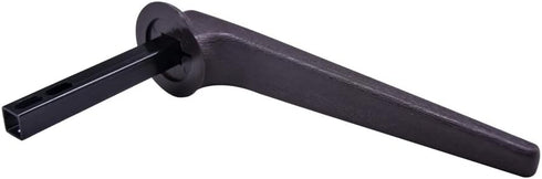 Yoogu 10 inch Recliner Handle Lever Replacement Kits, 5/8 inch Square Mount, Dark Brown Finish