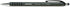 Universal UNV15510 1 mm Black Barrel Retractable Ballpoint Pens, Medium, Black, 1 Dozen