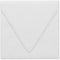 LUXPaper Square Contour Flap Invitation Envelopes | 6 1/2" x 6 1/2" | White | 100% Recycled | 80lb. Text | 50 Qty