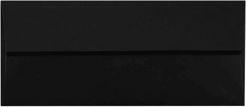 Hamilco Black Business Mailing Envelopes #10, 100 Pack 4 1/8 x 9 1/2"