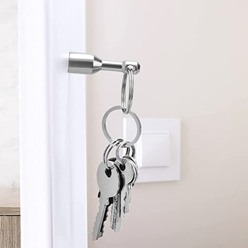 TRYMAG 10 Pack Keychain Magnets, Neodymium Pocket Keychain with Strong Magnetic for Testing Jewelry