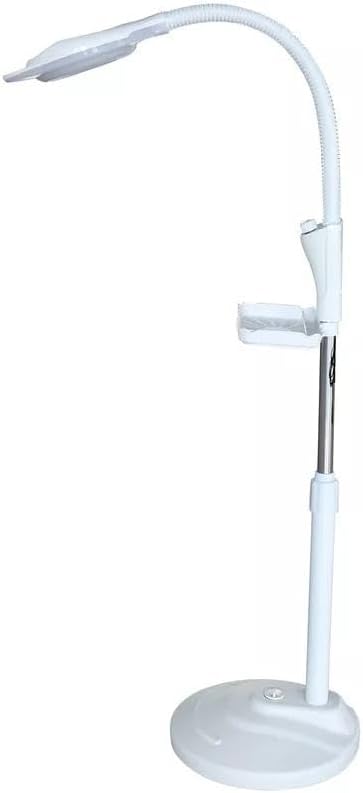 RustyVioum Magnifying Lamp LED Magnifier Light 16x Diopter LED Magnifying Floor Stand Lamp
