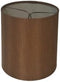 Upgradelights 7 Inch Tapered Drum Clip On Chandelier Lampshade 6x7x7 (Bronze)