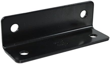 National Hardware N351-484 1212BC Corner Brace, Black Finish