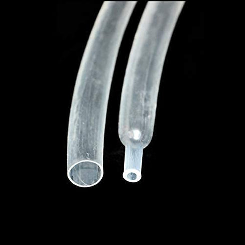 41 Feet 3/32" Clear Heat Shrink Tubing Roll, 3:1 Electrical Shrink Tube for Wires, Marine Grade with Adhesive Lined