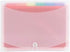 Smead Desktop Poly Expanding File Folder Organizer - 12 Pockets, Accordion File, Letter Size with Flap and Cord Closure