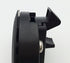 Slam Latch Hatch Round Pull Latch (OWACH AL-958-1) for Boat Deck RV Cabinet Door, Black, 1/4" Door
