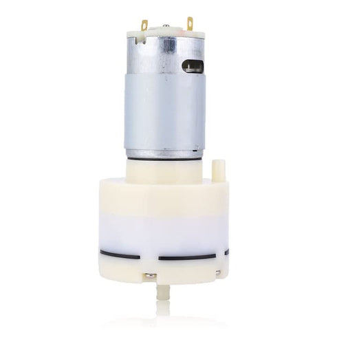 DC12V Micro Air Pump, Self Priming Vacuum Pump, Low Noise with Excellent Air Impermeability for Laboratory-Specific Use