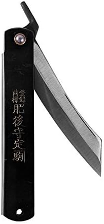 Higonokami Folding Knife SK Steel 120mm Black by HIGO NO KAMI