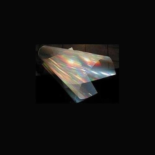 Pack of 5 Diffraction Grating Roll Sheets, 1Ft x 6", Double Axis 13,500 l/inch - 5 Separate Sheets