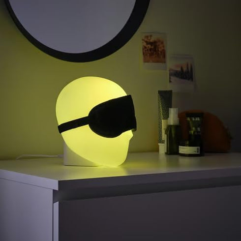 Generic Setup Color Changing LED Mood Light - Head-Shaped Desk Lamp for Bedroom, Office, or Gaming - Ambient Night