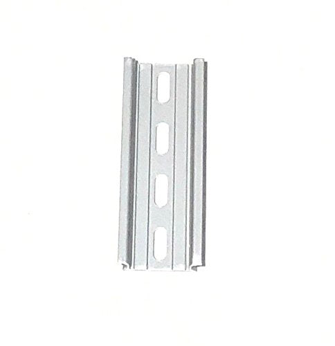 T&G 20 Pieces 4" DIN Rail Slotted Aluminum - RoHS 4 Inches Long, 35mm Wide, 7.5mm High