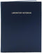 BookFactory Blue A4 Lab Notebook, 168 Pages (5mm Grid Format), A4-8.27 x 11.69, Blue Cover, Hardbound Laboratory