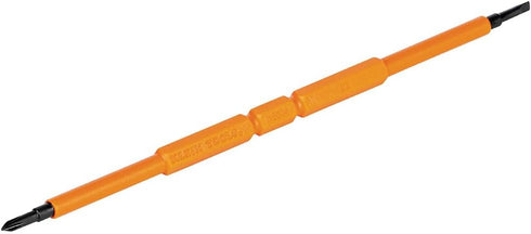 Klein Tools 13157INSP Insulated Double-Ended Screwdriver Replacement Blades, Slotted and Phillips, 2-Pack