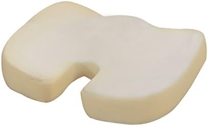 JUWENIN ,Coccyx Orthopedic Comfy Pro Memory Foam Seat Cushion for for Home Office Desk Chairs, Auto Seats, Sports