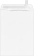 LUXPaper 9 x 12 Open End Envelopes, Peel & Press, White, 80lb. Text, 100% Recycled, 50 Qty