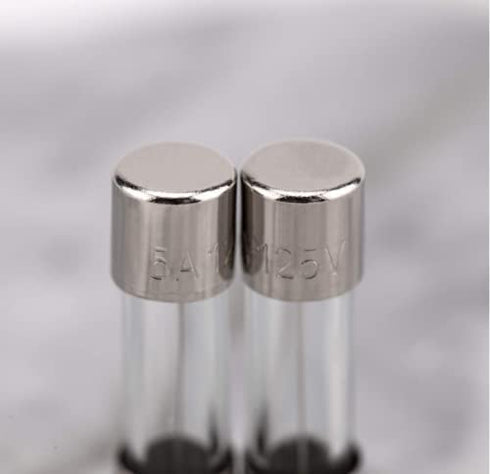 20PCS 110V 125V 3A 0.2 0.79 inch 5 20 mm PENGLIN Light Fuses Slow-Blow Mini Light Strings Replacement Glass Fuses x x