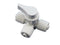 Flair-It Plastic 3 Way WTR HTR Bypass Valve, 0.375" Size