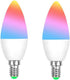 ngnsky Tuya Bluetooth Smart LED Light Bulbs RGBCW, E14 Music Sync Color Changing,with
