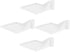 BESPORTBLE 4pcs Corner Shelf for Grow Tents Bracket for Hygrometer Camera Planting