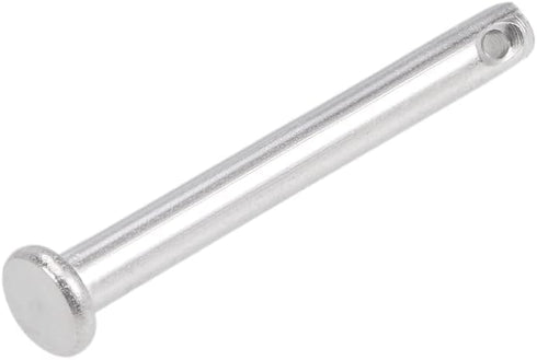 uxcell 4Pcs Single Hole Clevis Pins, 4mm X 35mm Flat Head 304 Stainless Steel Link Hinge Pin