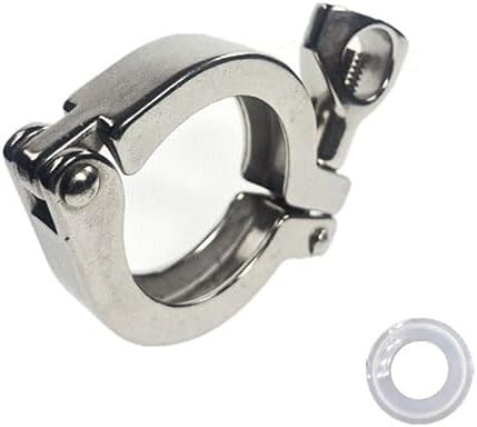 MDNNIHTPL 1pcs Sanitary Stainless Steel Tri Clamp SS304 - Heavy Duty Clamp for