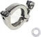 1pcs Sanitary SS Tri Clamp - Heavy Duty Clover Clamp for Food,