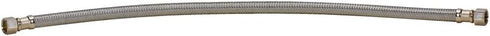 Fluidmaster B6F12 Faucet Connector, Braided Stainless Steel, 12-Inch Length
