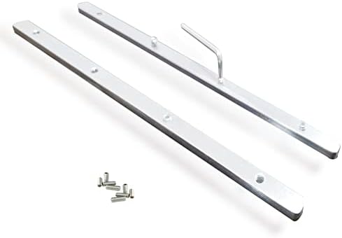 Guide Rail Connector Accessory Kit 71358 482107 for Festool Makita DeWalt Track Saw (2 Pack, Silver)