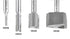Amana Tool - 45427-01 Carbide Tipped Straight Plunge 1/2 Dia x 2-1/2 x 1/2" Shank