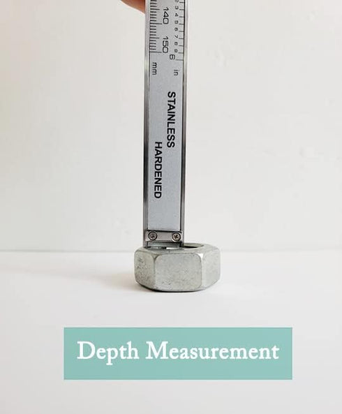 Digital Caliper: YKLSXKC 0-6" Electronic Measuring Tool with Large LCD Screen