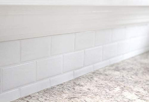 White Caulk Marker, Waterproof Silicone Colorant Paint, Stain Remover for Sink, Kitchen, Shower, Bathroom Tile, White,