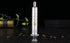 1 Pack Glass Syringes with Caps, 10cc/ml for Laboratory Use
