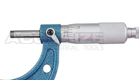 Accusize Industrial Tools Ultra-Precision Outside Micrometer, 1-2 inch by 0.0001'', Eg00-0002