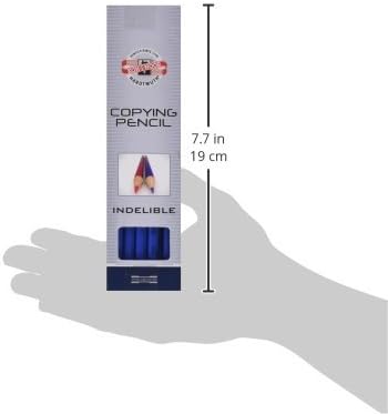 Koh-I-Noor Copying Pencil - Blue (Pack of 12)
