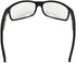 Crossfire CK7 Premium Safety Eyewear - Shiny Black Frame with Clear Lens