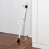 2 1 Jammer (2 Pack,White) Door Security Bar Upgraded Door Stoppers Adjustable Sliding Glass Door Security Bar in Heavy
