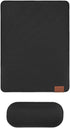 SenseAGE Ergonomic Detachable Mouse Pad - Wrist Support, Adjustable Placement for Pain Relief, Non-Slip Base (Black)