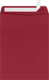LUXPaper 9 x 12 Open End Envelopes | Peel & Press | Garnet Red | 80lb. Text | 50 Qty
