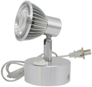XDIAN 5W Finish,3000K COB LED Picture Light Plug in Wall Lamp Fixture,Adjustable Light Head Reading Lamp with Power