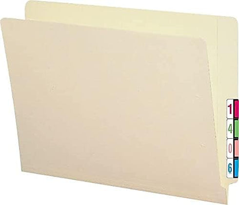 Smead BCCRN Bar-Style Color-Coded Numeric Label, 2, Light Orange, 500 Labels per Roll (67372)