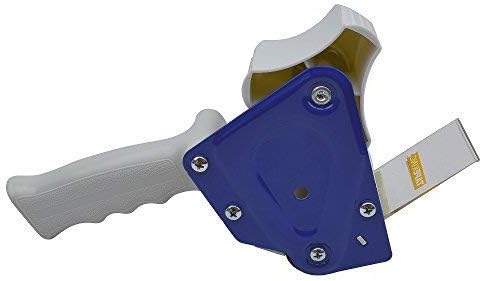 Tape King Packing Tape Dispenser Gun - Handheld with 2-Inch-Wide Clear Packaging Tape, 2 Pack
