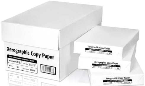 Generic Multiuse Copy Print Paper, 8 1/2in. x 11in., 20 Lb, 92 Bright