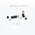 5Pcs M8 4 Pin Female Connector, Field Assembly Wireable Adapter, IP67 Waterproof for Electric Bicycles.