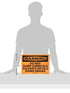 NMC OSHA Sign, "WARNING - DO NOT DUMP CHEMICALS", 14" x 10", Pressure Sensitive Vinyl