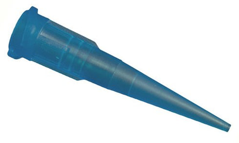 Blunt Tip Plastic Tapered Dispensing Fill Needle, 22ga X 1.25 Blue, 50pcs