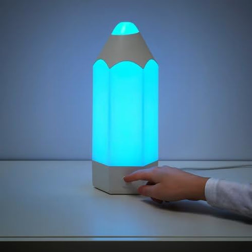 Generic Dimmable Cute LED Pencil Table Lamp - Color-Changing Night Light for Childrens Bedroom, Nursery, or Study Desk