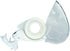 One-handed Compact Tape Dispenser, HariMouse, White
